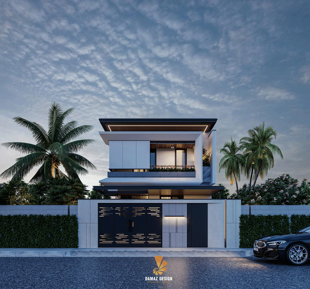 nhà hiện đại tiết kiệm chi phí
