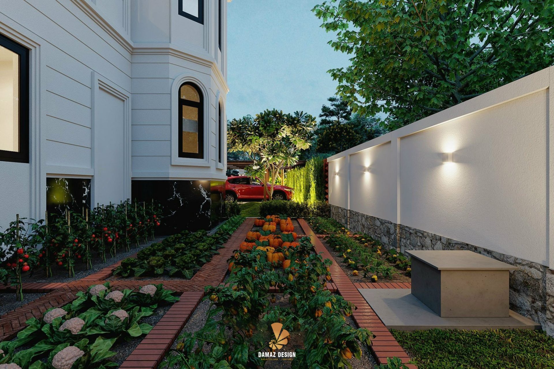 Thiết Kế Sân Vườn Nhà Phố
