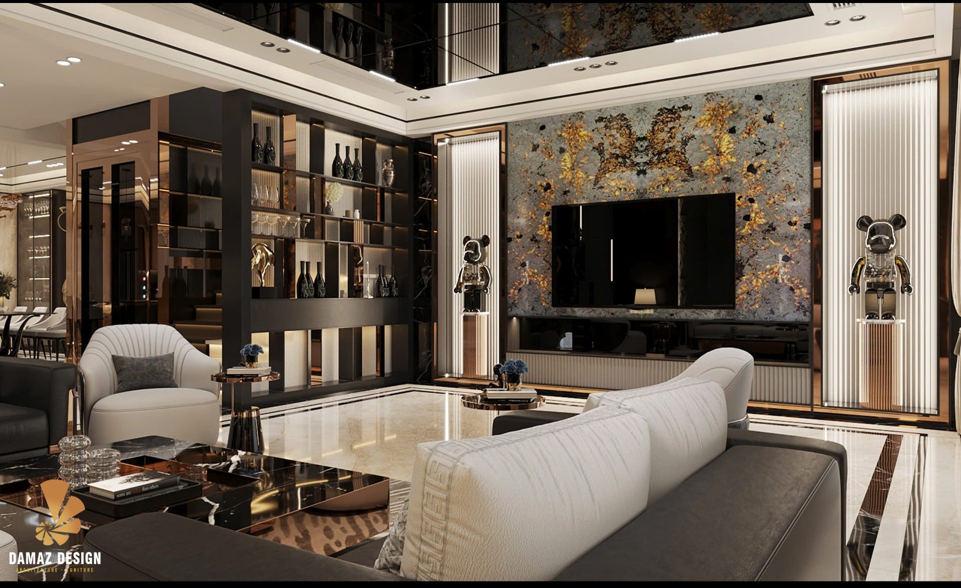 thiết kế nội thất villa