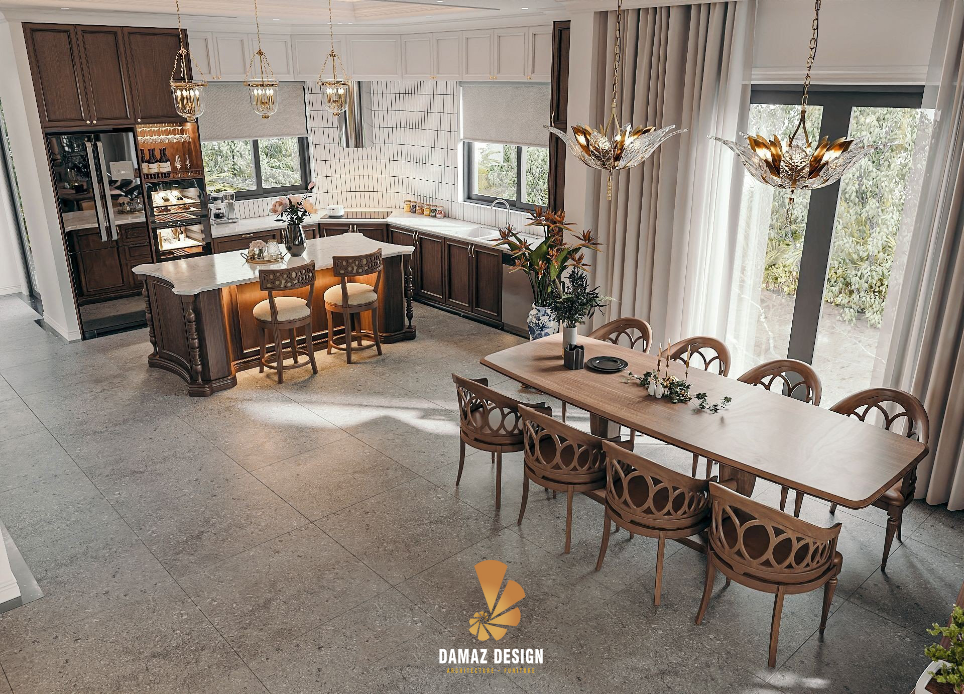 Phong cách thiết kế nội thất Indochine