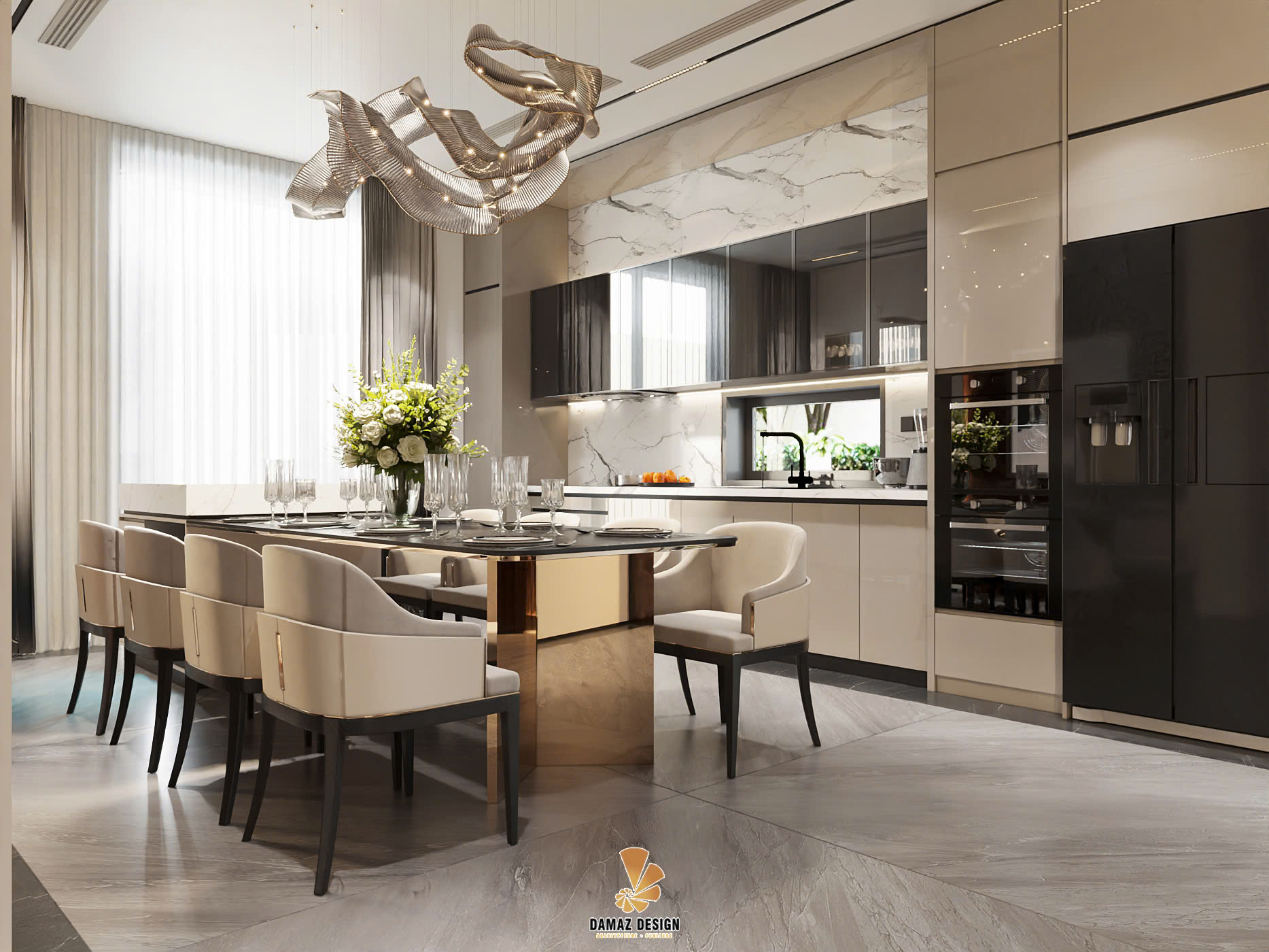 Phong cách nội thất luxury