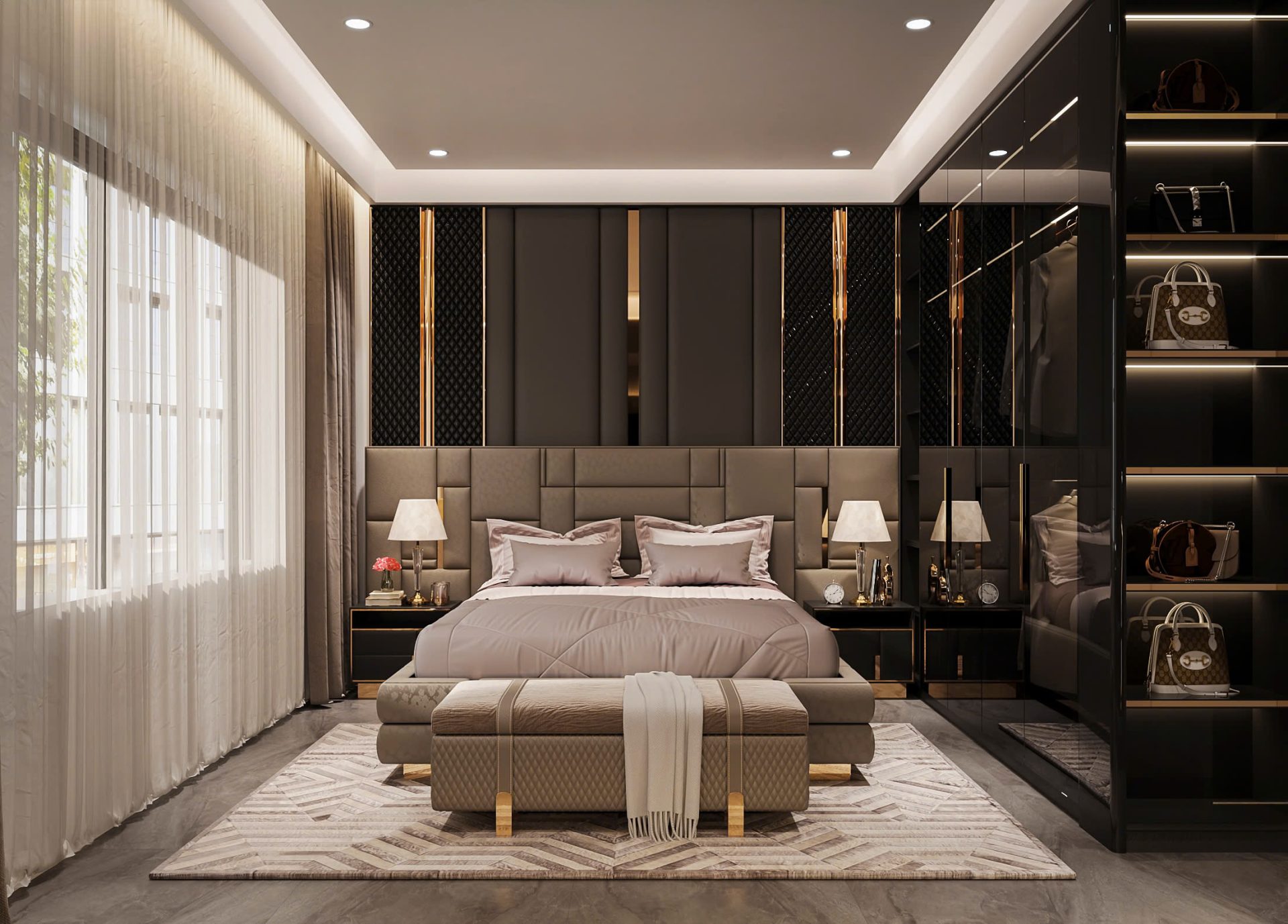 thiết kế nội thất phòng ngủ