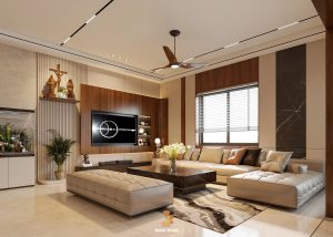 nội thất nhà phố hiện đại