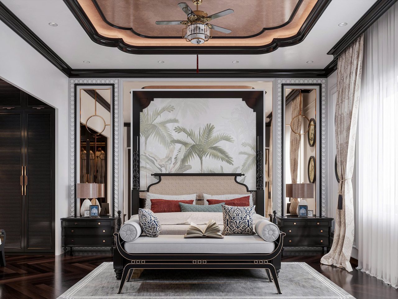 Phong cách thiết kế nội thất Indochine
