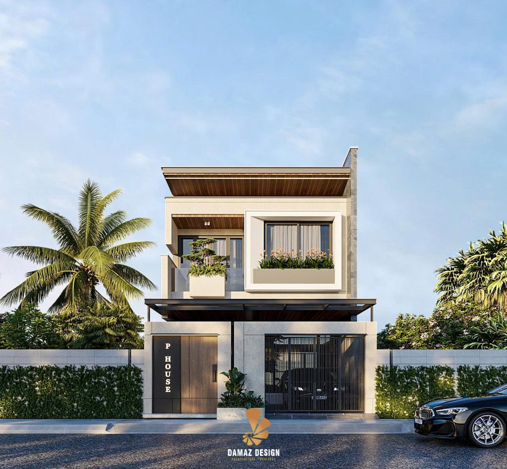 Thiết kế nhà 2 tầng đẹp tại Nghệ An