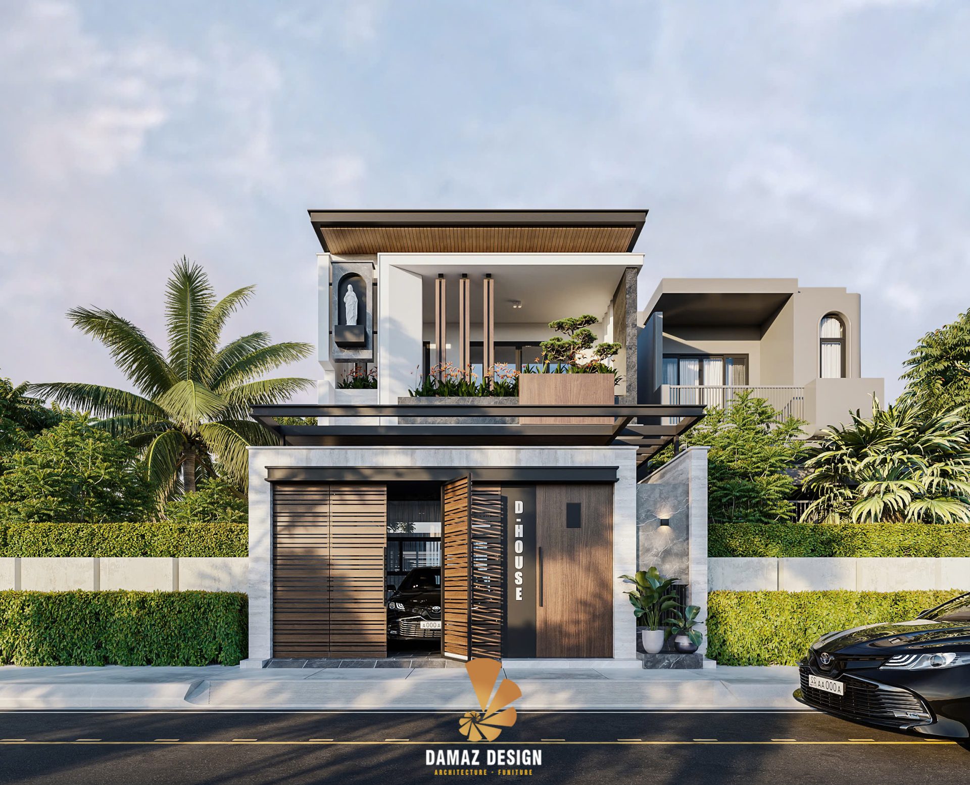 Mẫu thiết kế nhà phố hiện đại 